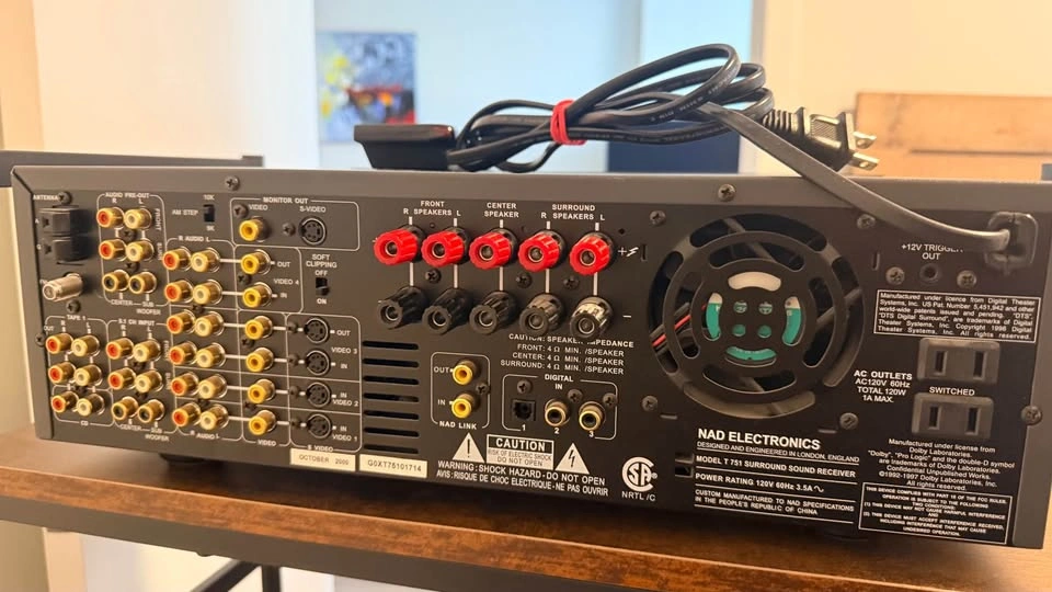 NAD T751 5.1 Channel Amplifier (No HDMI) - photo 2