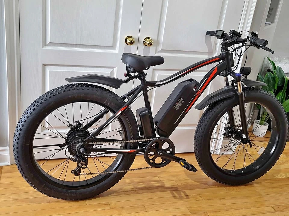 Wheelspeed 26" Electric Fat Bike - 500W, 48V, 65km Range