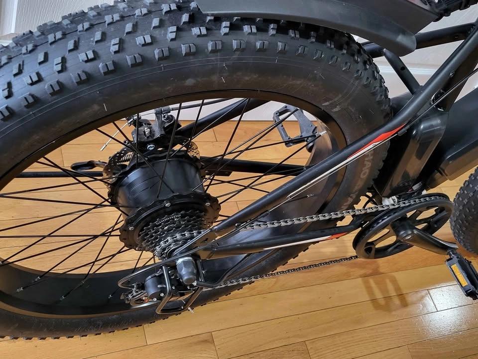 Wheelspeed 26" Electric Fat Bike - 500W, 48V, 65km Range - photo 5