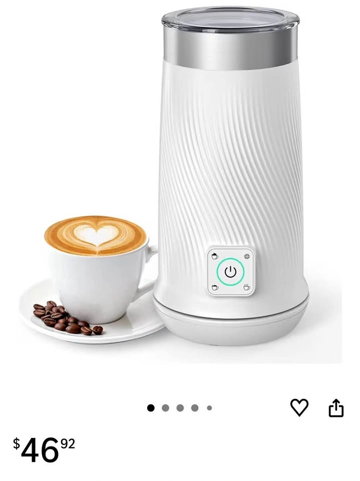 Electric 4-in-1 Milk Frother