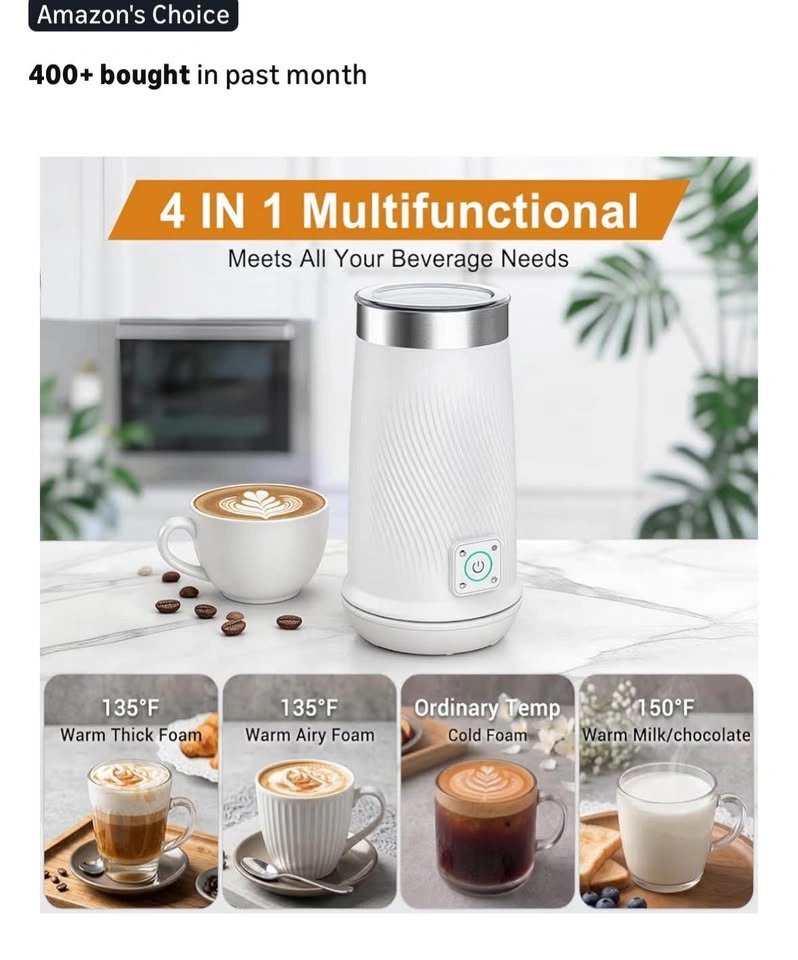 Electric 4-in-1 Milk Frother - photo 5