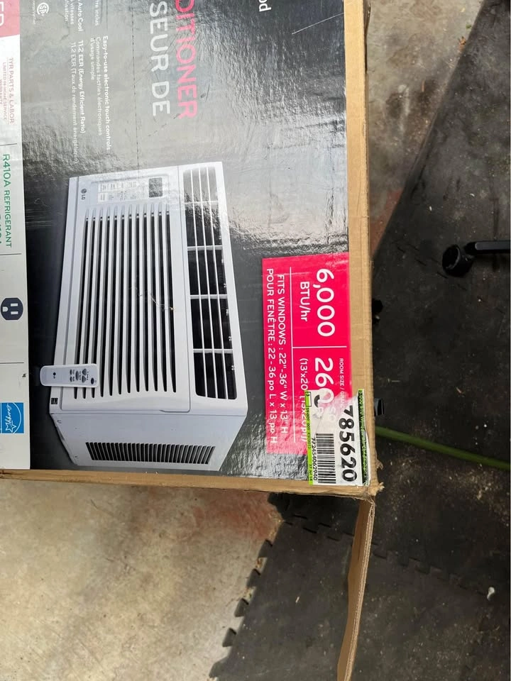 LG LW6014ER 6000 BTU Air Conditioner - photo 5