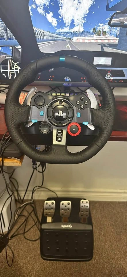 Logitech G29 Racing Wheel and Pedals