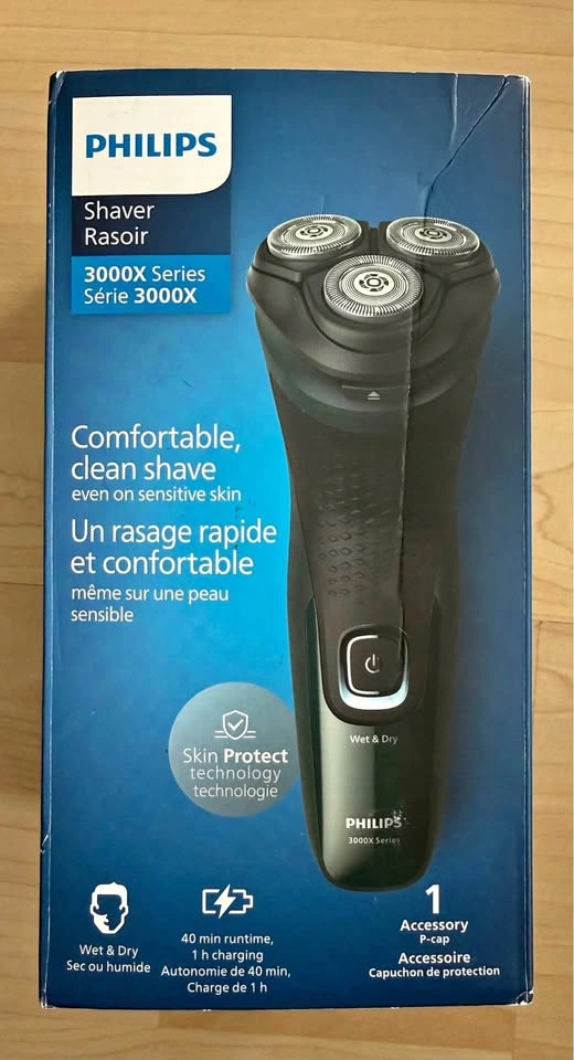 Philips Shaver 3000X Series (X3002) - Brand New