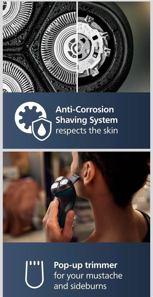 Philips Shaver 3000X Series (X3002) - Brand New - photo 5