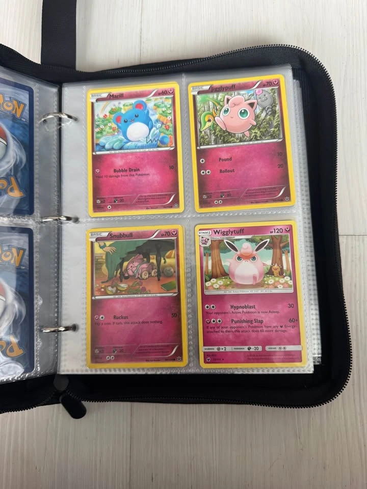 Pokemon Card Binder + Cards - photo 2