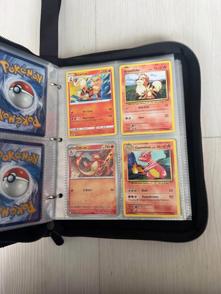 Pokemon Card Binder + Cards - photo 3
