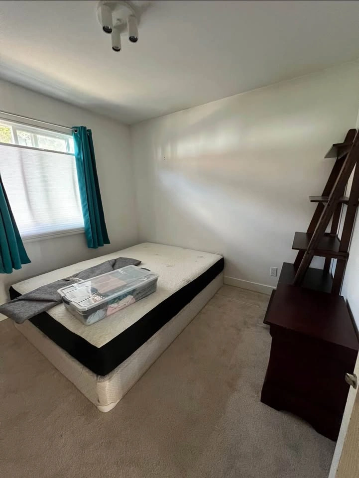 MOVING SALE - Solid Wood Queen Bed Frame - photo 3