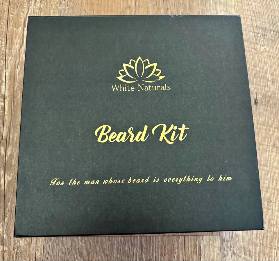 White Naturals Beard Kit