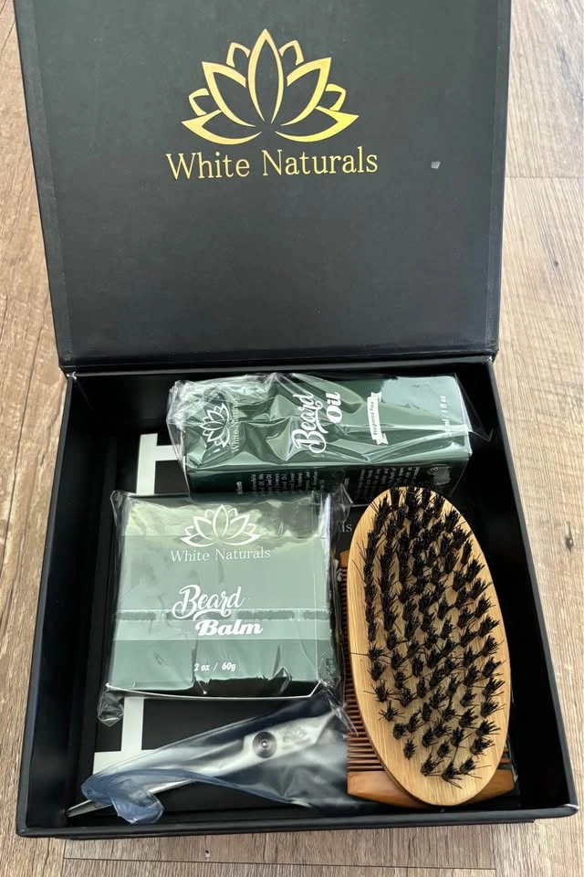 White Naturals Beard Kit - photo 2