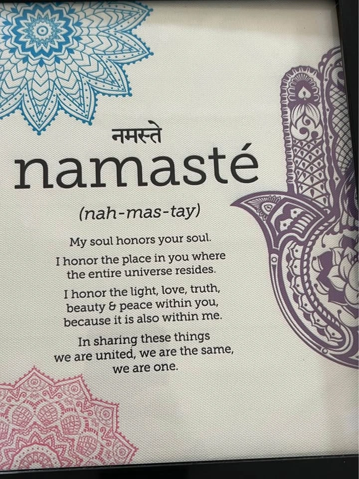 Framed Yoga & Chakra Wall Art Set - photo 3
