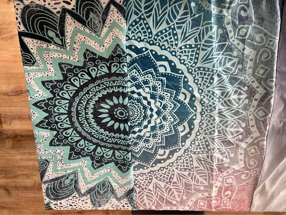 4 Boho Wall Tapestries – Mandala & Forest Designs - photo 3