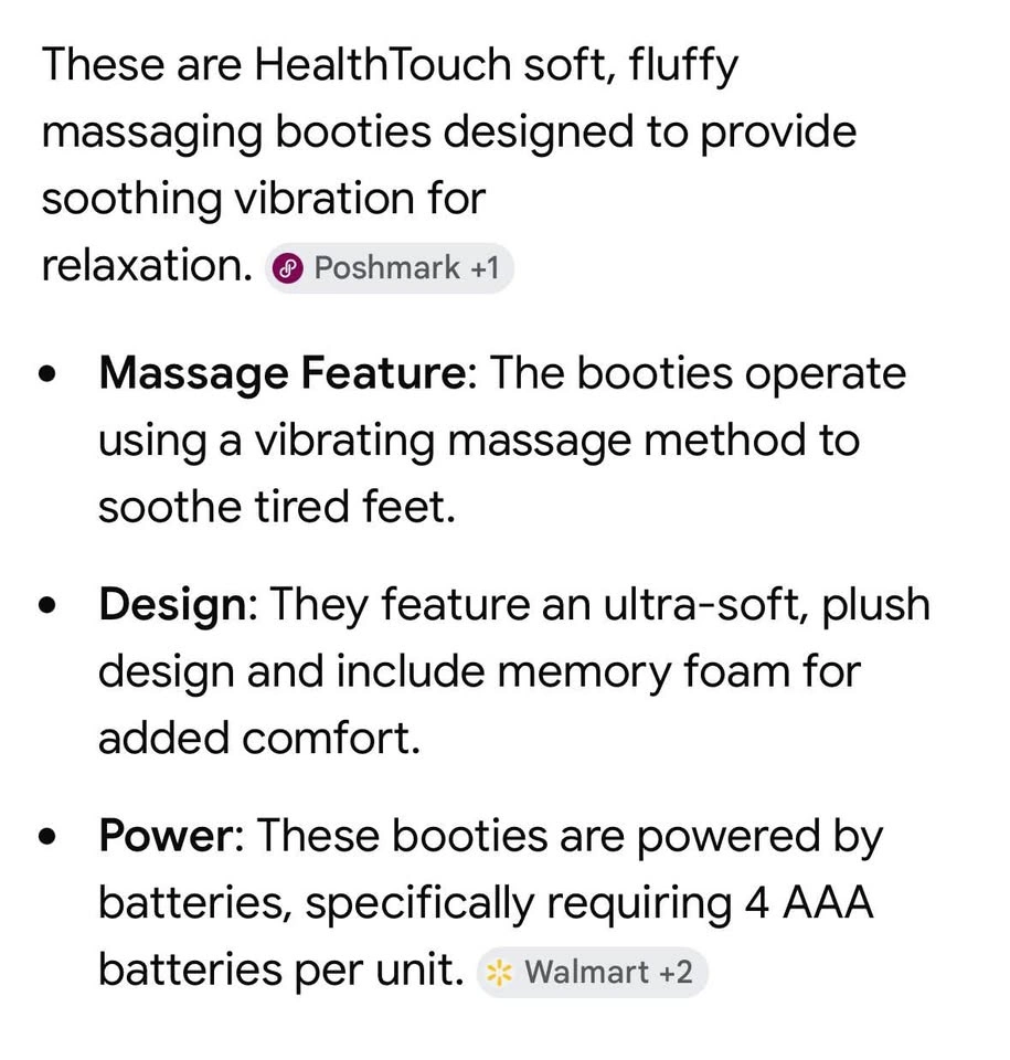 Health touch massaging booties - photo 3