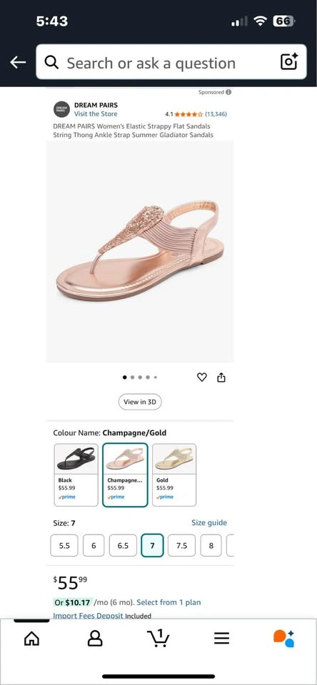 Gladiator Sandal size 7 - photo 5