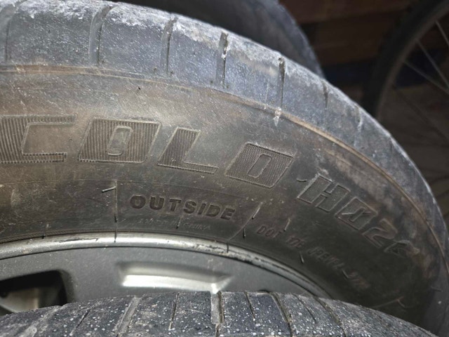 4 Summer Tires on Aluminum Alloy Rims - photo 4