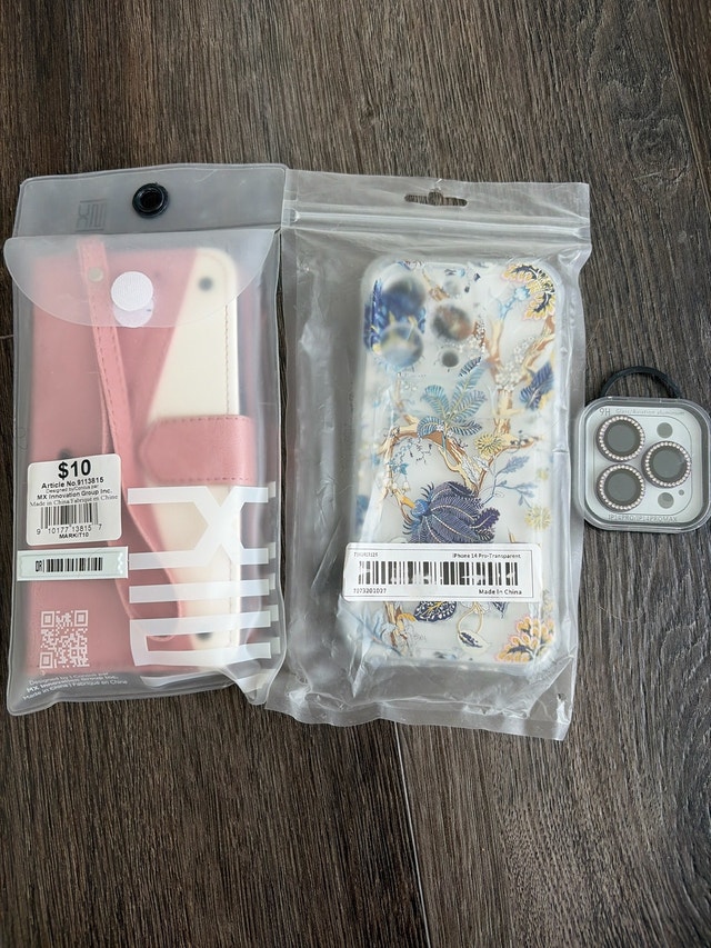 iPhone 14 Pro Cases + Camera Lens Protector