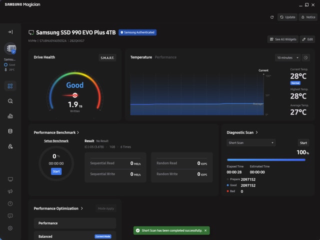 Samsung 990 EVO Plus NVMe M.2 SSD, 4TB - photo 2