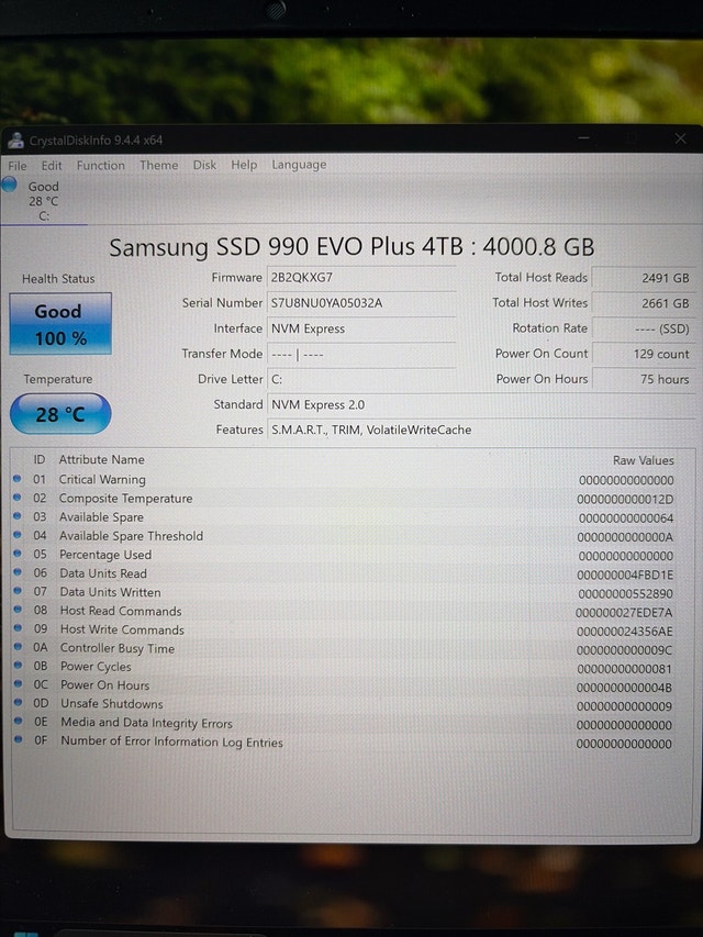 Samsung 990 EVO Plus NVMe M.2 SSD, 4TB - photo 4