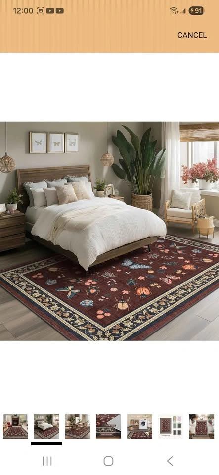 7x5 Area Rugs for Bedroom Living Room - photo 4