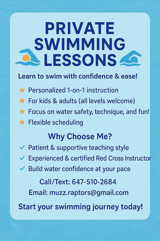 Private Swimming Lessons