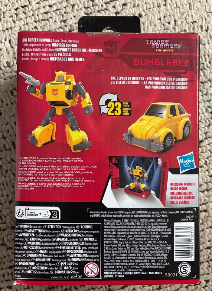 Transformers Studio Series 86-29 Bumblebee - photo 2