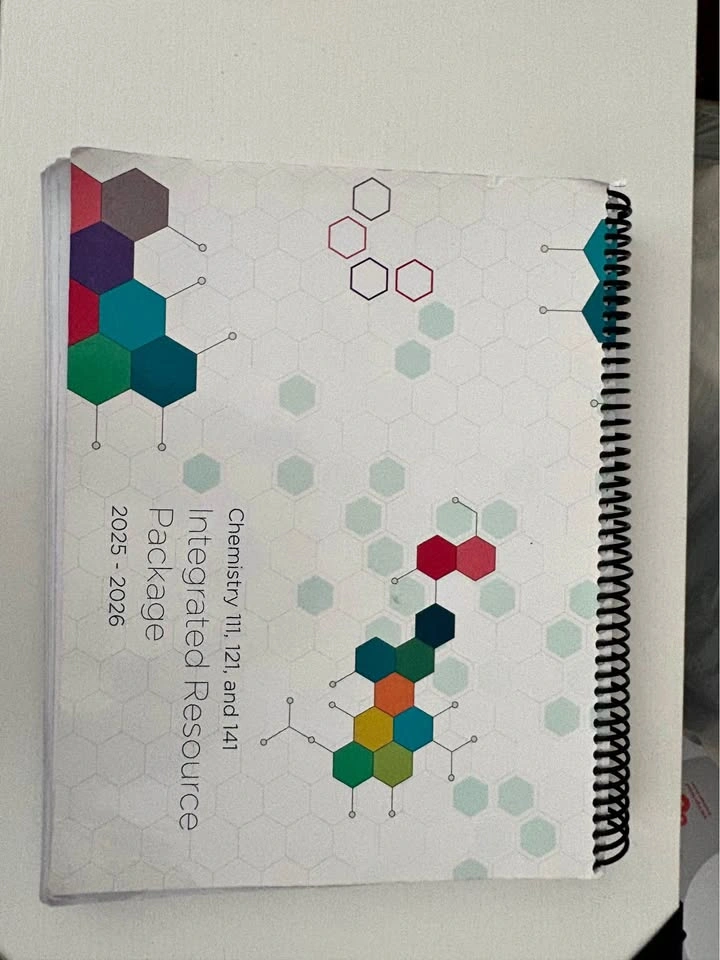 UBC chirp - chem 121/111/141