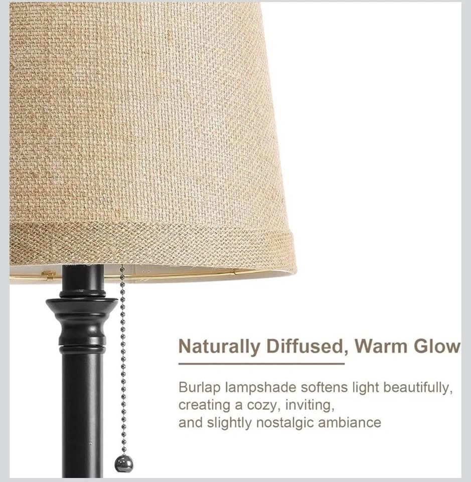 Set 2 new metal lamps with USB and USB-C plug - photo 5
