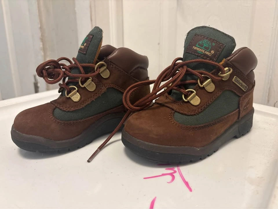 Toddler Timberland Field Boot Brown/Green Size 8 Toddler - photo 2