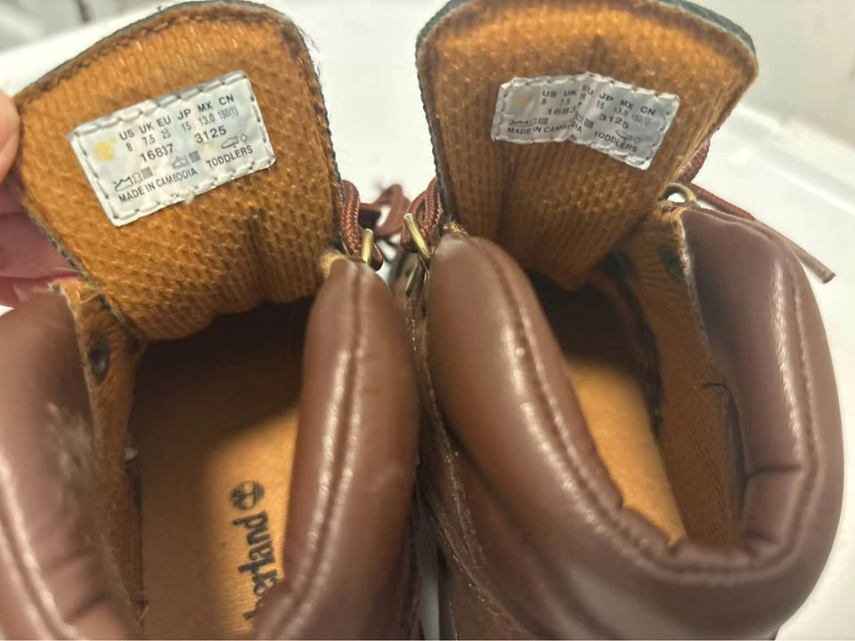 Toddler Timberland Field Boot Brown/Green Size 8 Toddler - photo 3