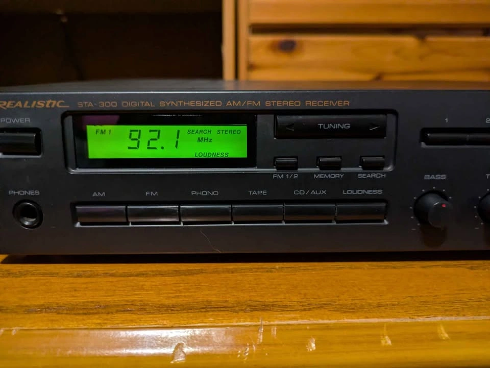 Vintage Realistic Stereo Receiver + Precision Acoustics HD5 Spea - photo 4