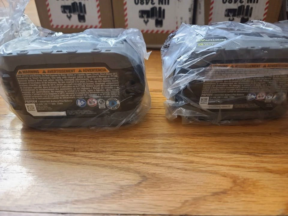 2x RYOBI 18V ONE+ 4Ah High Performance Lithium-Ion Batteries - photo 2