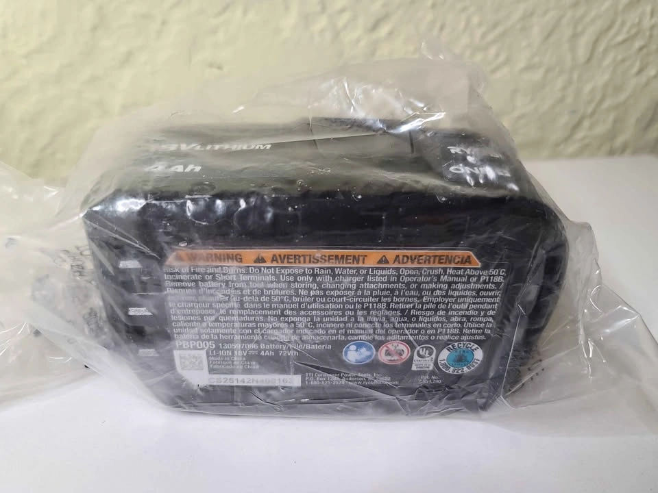 RYOBI 18V ONE+ 4Ah Lithium-Ion Battery - photo 2