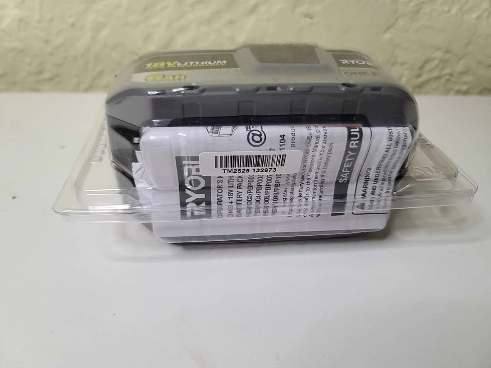 New RYOBI 18V ONE+ 6Ah High Performance Lithium-Ion Battery - photo 3