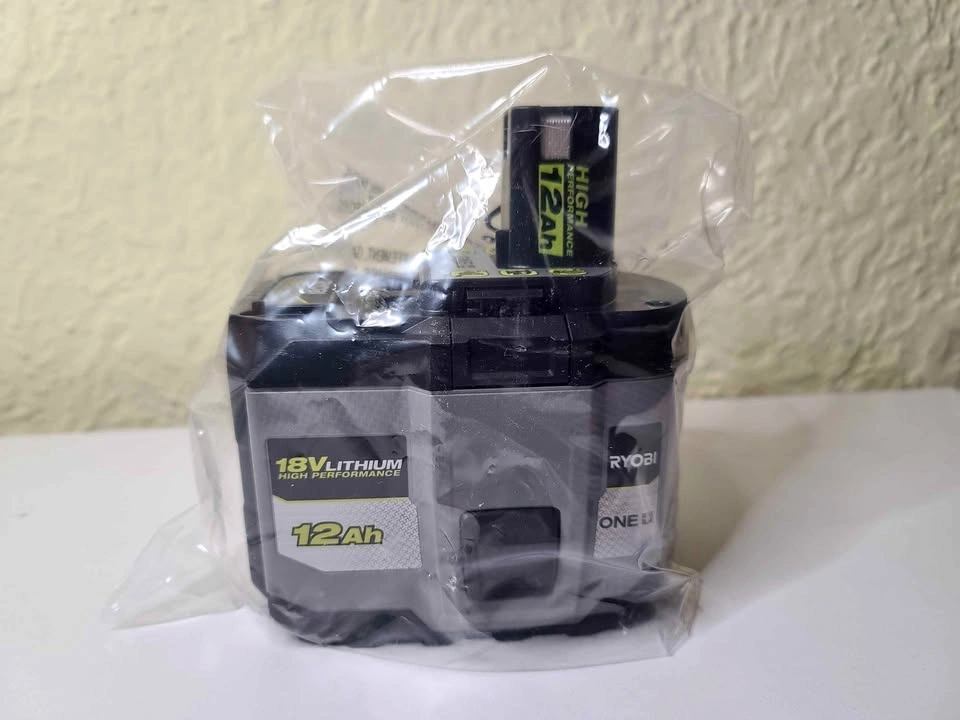 New RYOBI 18V ONE+ 12Ah High Performance Lithium-Ion Battery
