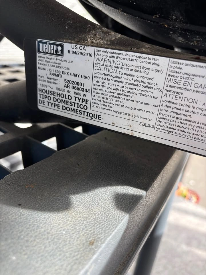 Weber Q 1400 Electric Grill - photo 4