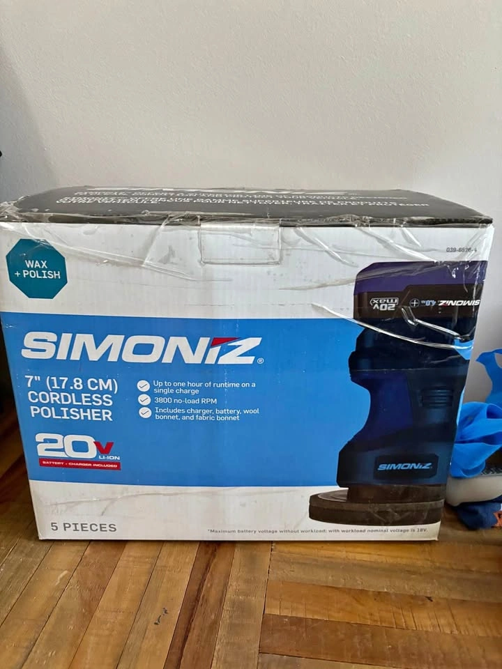 SIMONIZ cordless polisher