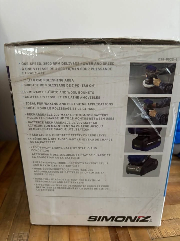 SIMONIZ cordless polisher - photo 3