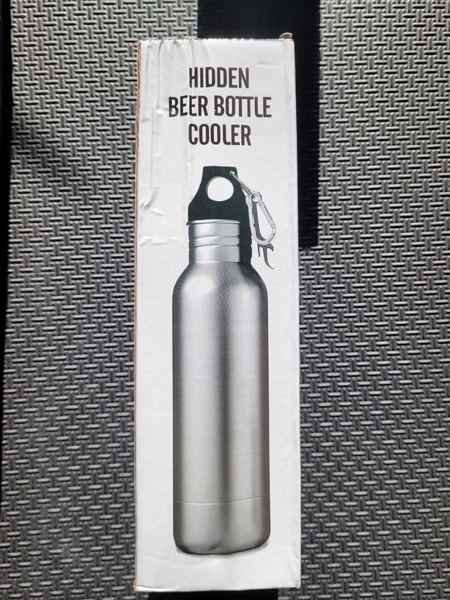 Mobile Party Set! 2x Hidden Beer Bottle Coolers & Coleman Cooler - photo 4