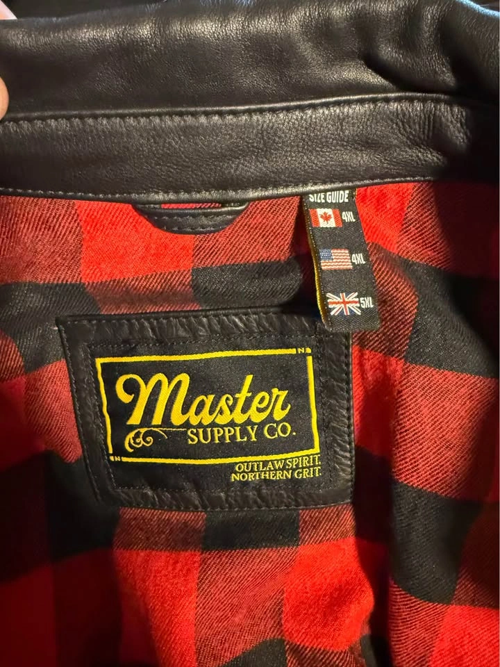 Master Supply Co. Leather Jacket - Morrison - photo 4