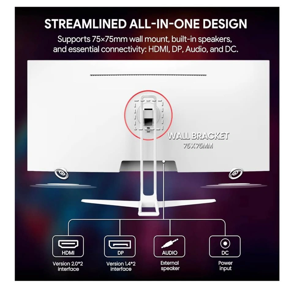 CRUA 34'' Ultrawide Gaming Monitor - photo 2
