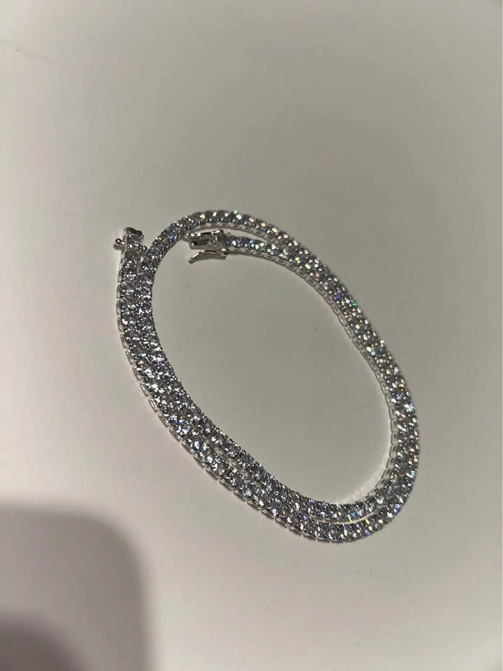 Iced Out Tennis Chain – CZ Stones – Super Shine (18 inches) - photo 4