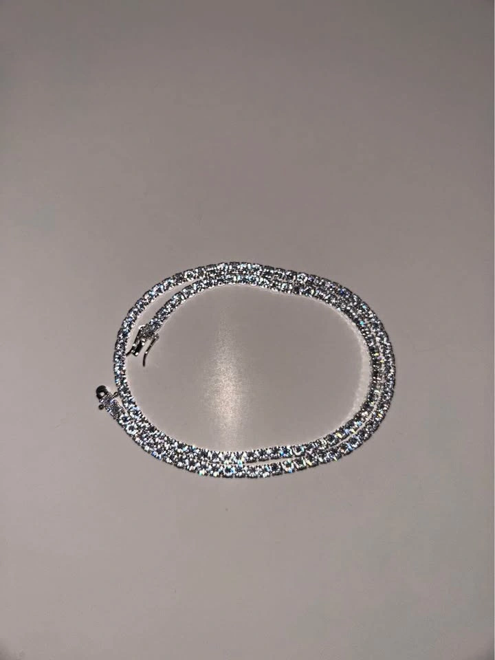 Iced Out Tennis Chain – CZ Stones – Super Shine (18 inches) - photo 5