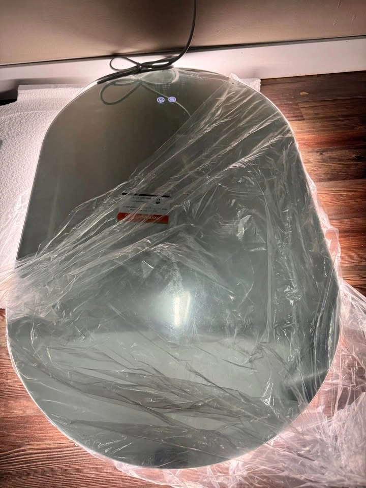 Keonjinn 32 x 20 Inch Backlit Bathroom Mirror - photo 4