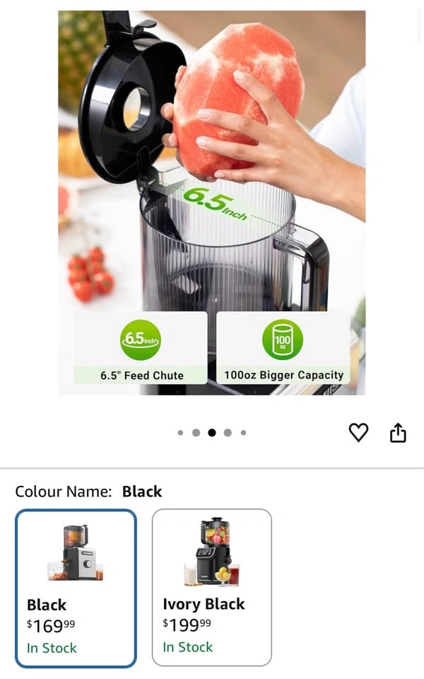 Juicer Machine, 6.5" - photo 2
