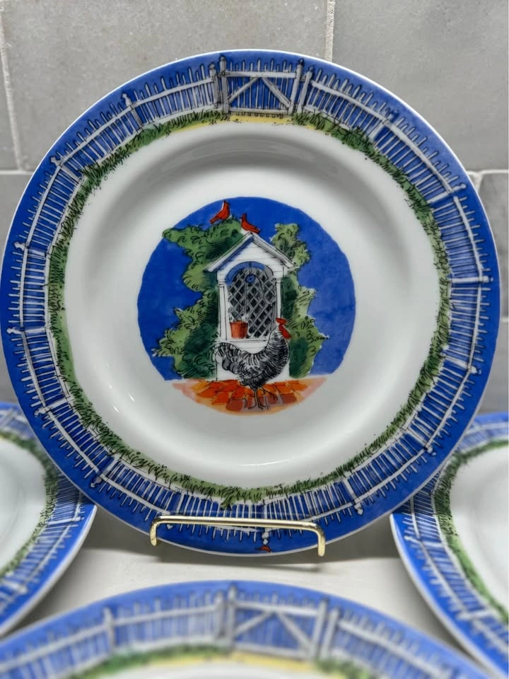 Andrea by Sadek Williamsburg Plates - Set of 4 Farmhouse - photo 4