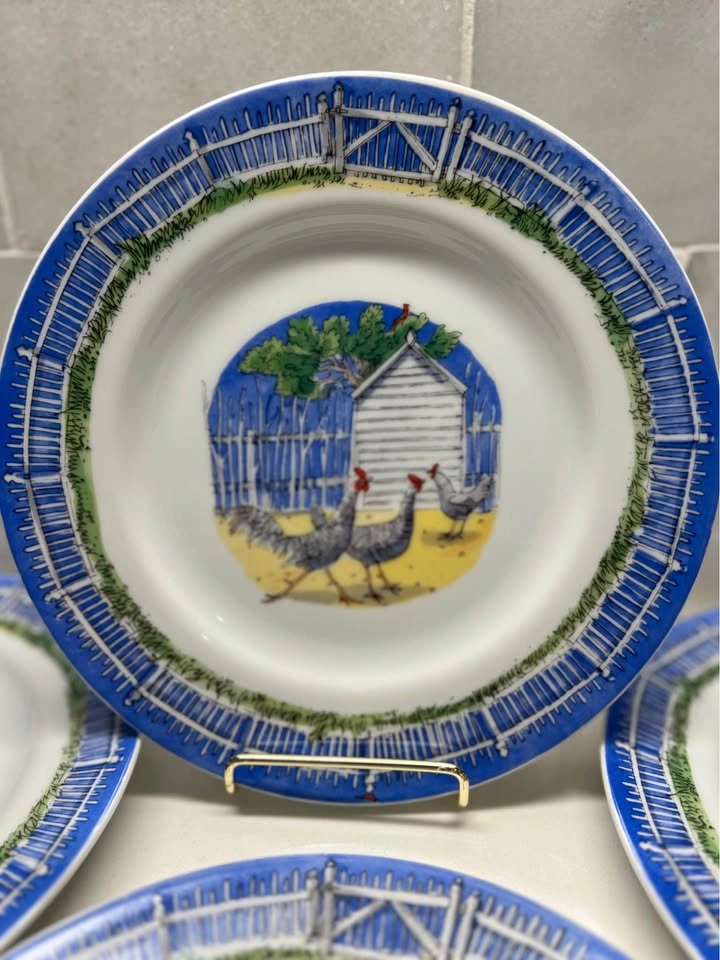 Andrea by Sadek Williamsburg Plates - Set of 4 Farmhouse - photo 5