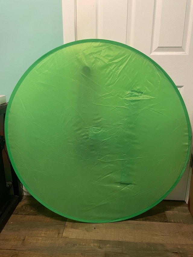 Collapsible Green Screen Backdrop