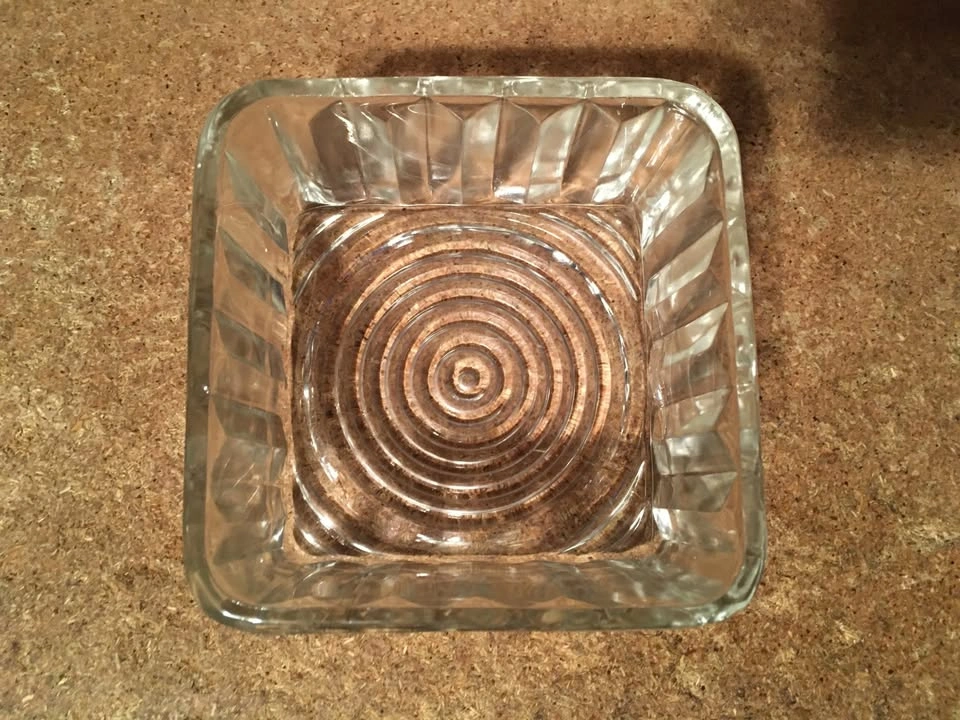 Clear Ribbed Glass Bowl & Refrigerator Dish - photo 2