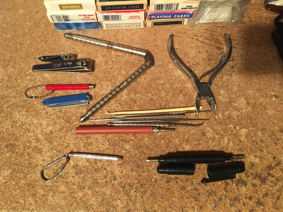 Junk Drawer Lot: Clippers, Shoelaces, Tape, Cards, Yoga Tape & M - photo 4