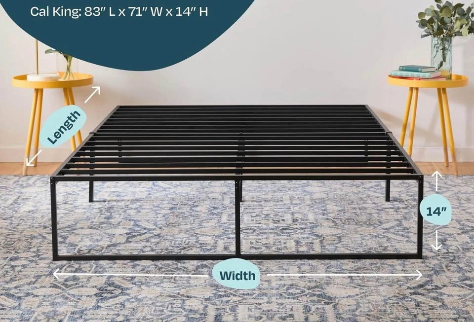 Contemporary Platform Bed Frame (California King) UNOPENED BOX - photo 5